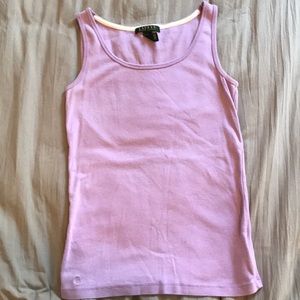 Purple Ralph Lauren tank top